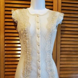 Express sheer blouse